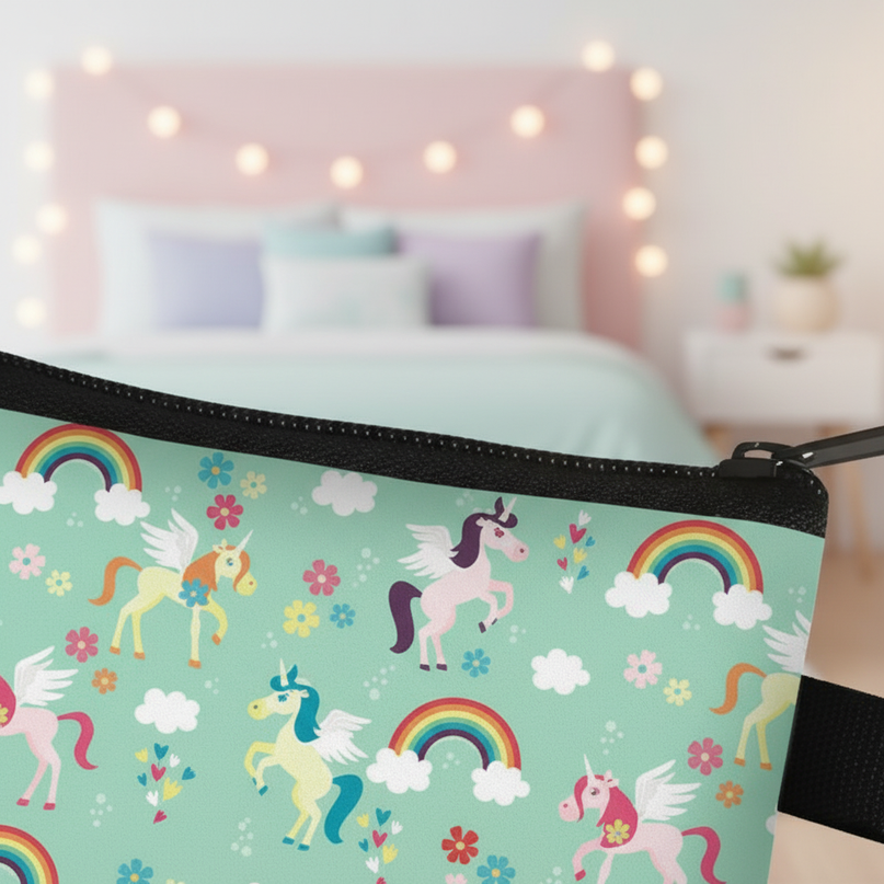 unicorn purse for girls - detail