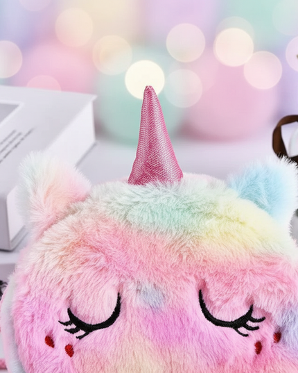 unicorn purse for little girl - detail