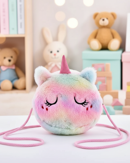 unicorn purse for little girl - lifestyle