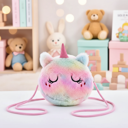 unicorn purse for little girl - lifestyle