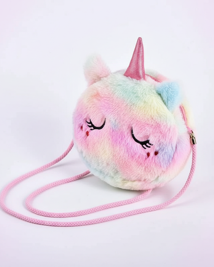 unicorn purse for little girl - white-bg