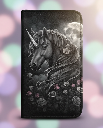 unicorn purse and wallet - detail