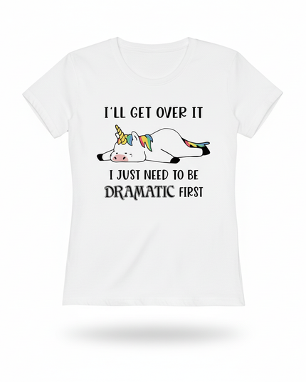 unicorn quote shirt women - white-bg