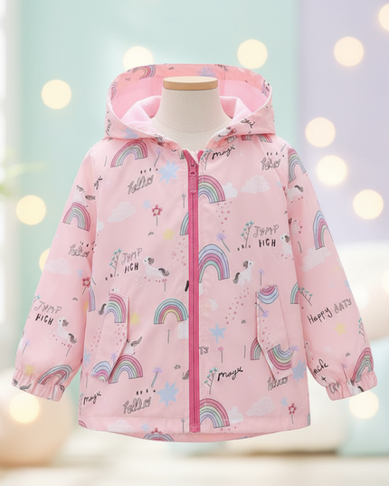 unicorn rain jacket - lifestyle