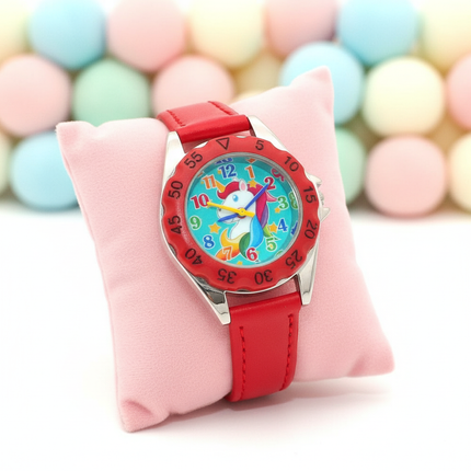 unicorn red watch - lifestyle