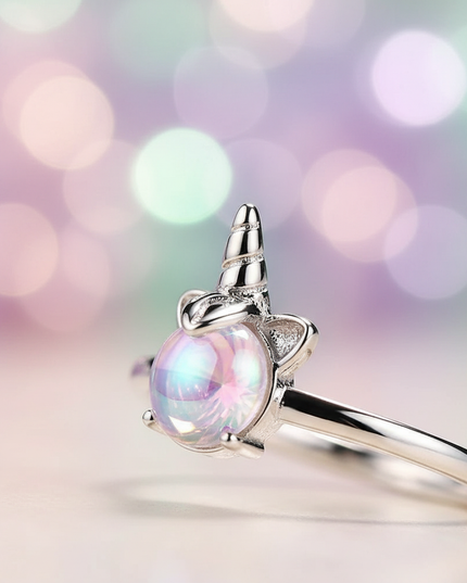 unicorn rings jewelry - detail