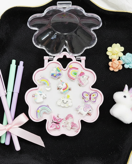 unicorn ring set - flat-lay
