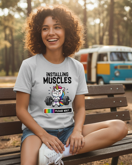 unicorn road trip shirt - lifestyle