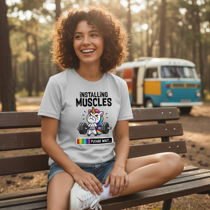 unicorn road trip shirt - lifestyle