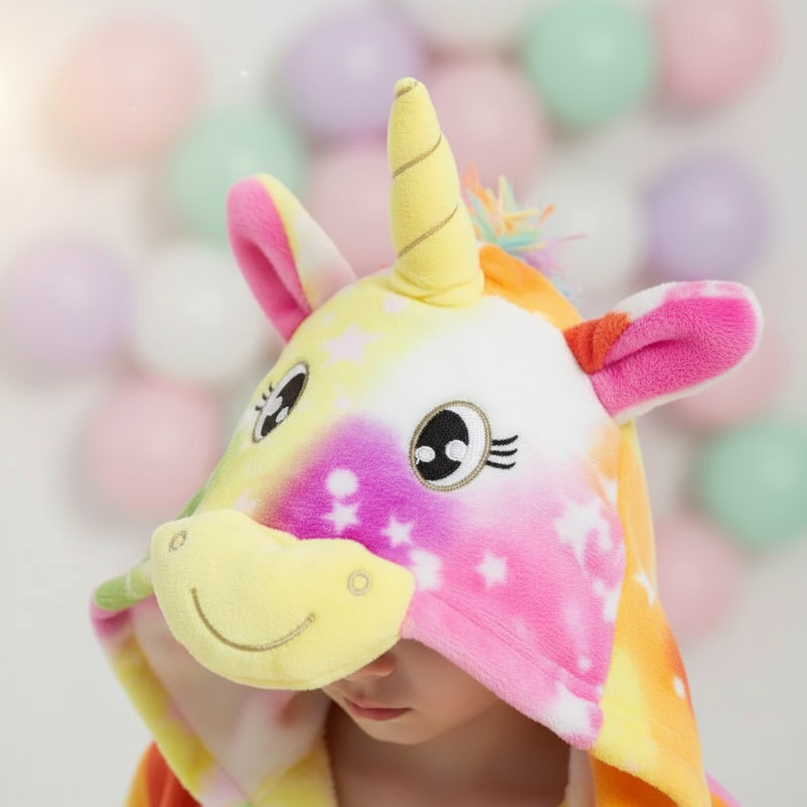 unicorn robe 4t - detail
