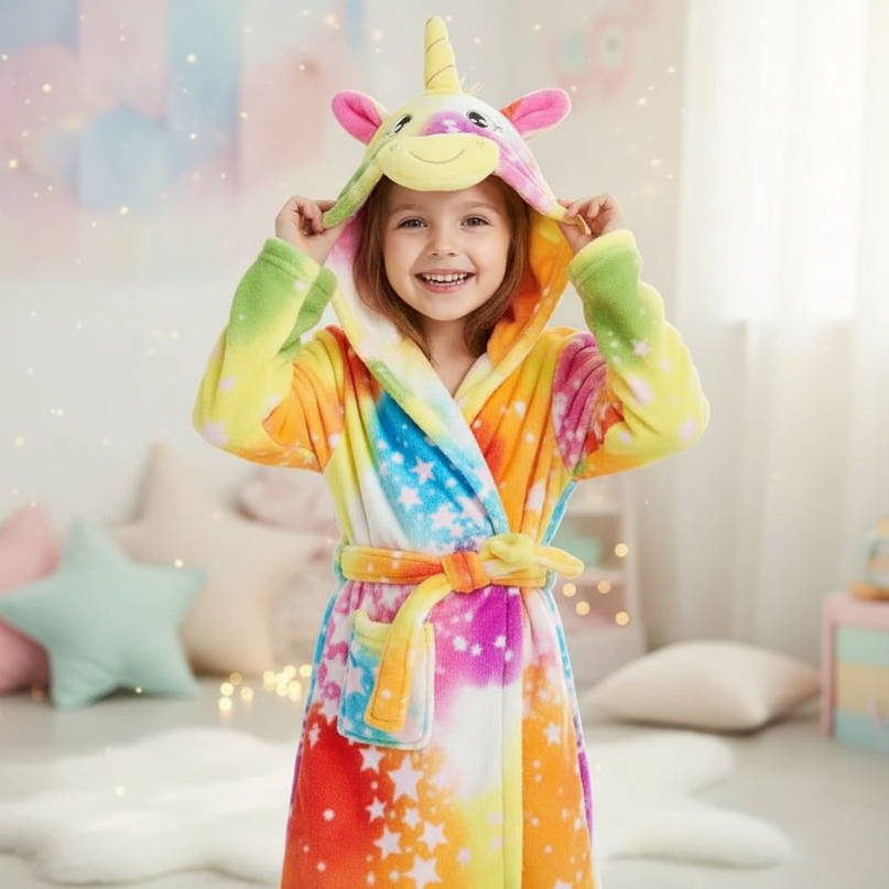 unicorn robe 4t - in-use
