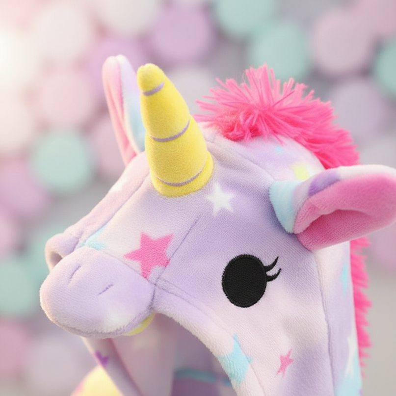 unicorn robe 5t - detail