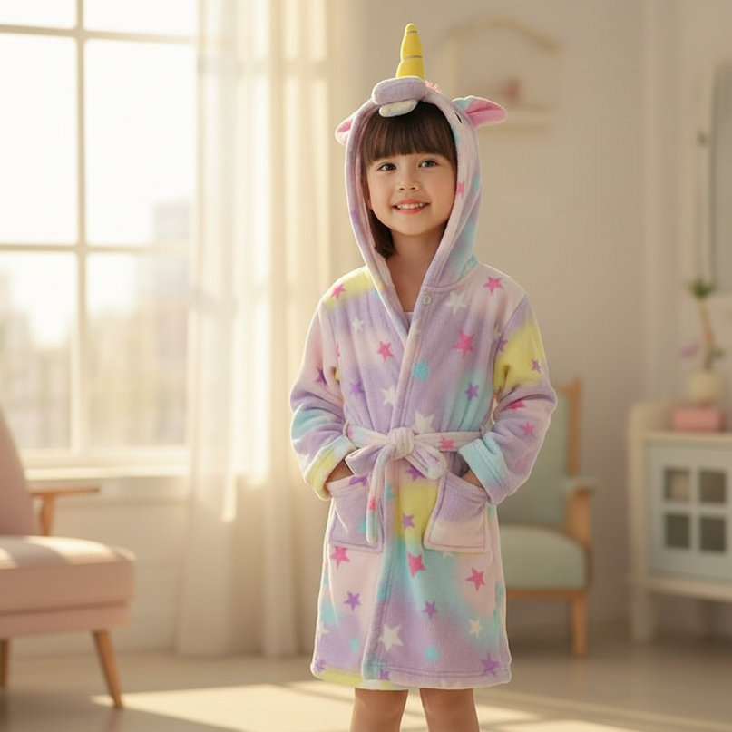 unicorn robe 5t - in-use