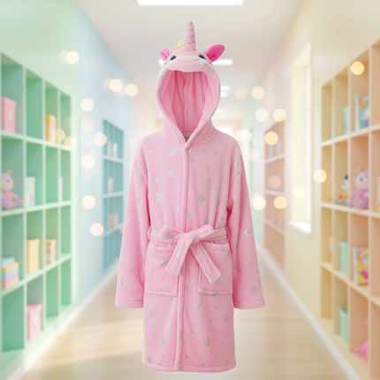 unicorn robe for school - lifestyle