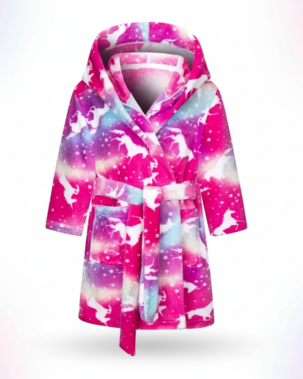 unicorn robe for teens - white-bg