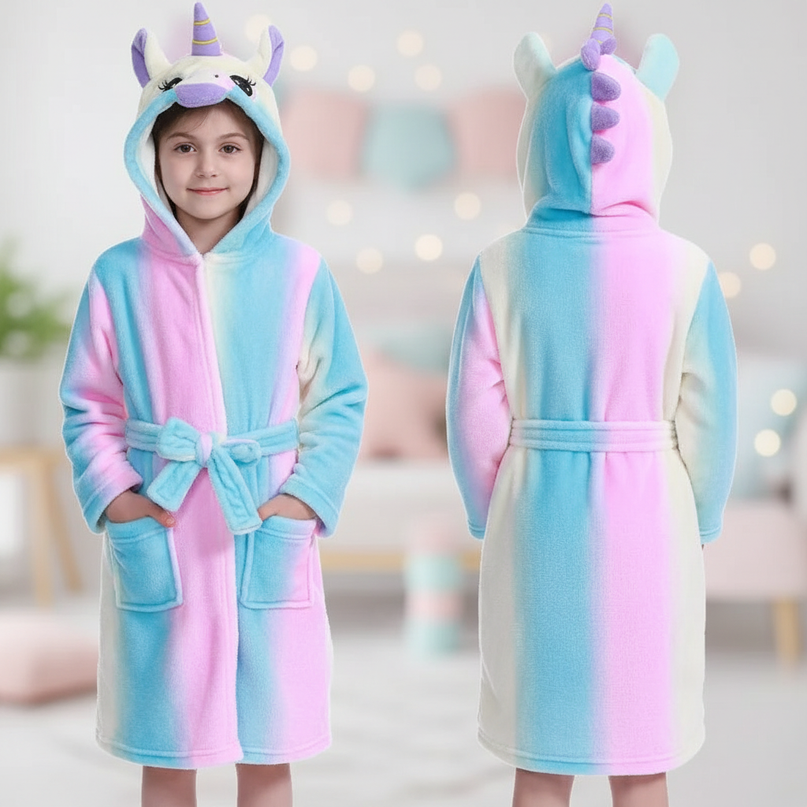 unicorn robe gift - lifestyle