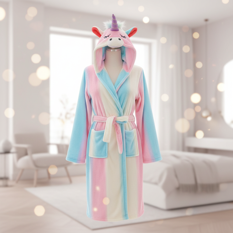 unicorn robe womens - lifestyle