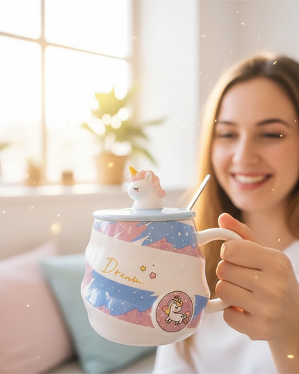 unicorn-round-mug - in-use