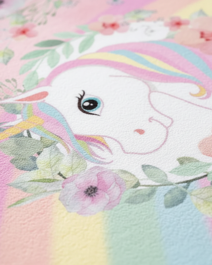unicorn runner rug - detail