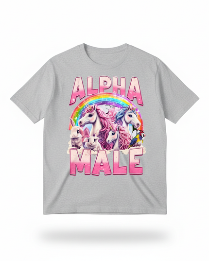 unicorn running shirt - white-bg