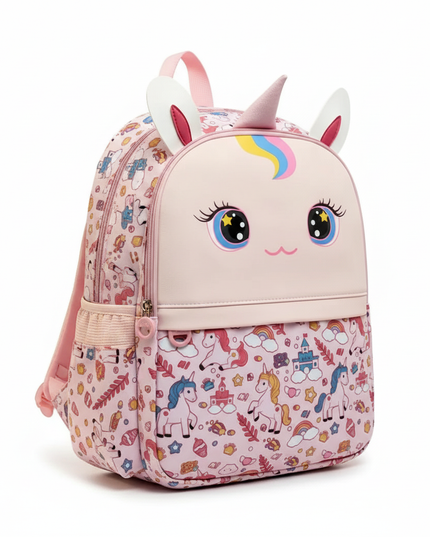 unicorn school backpack 16 inch - white-bg