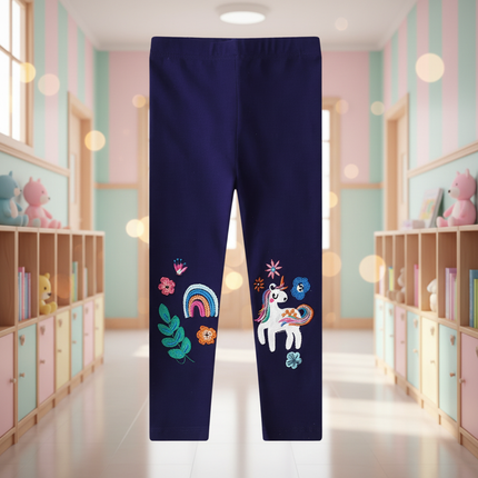 unicorn school leggings - lifestyle
