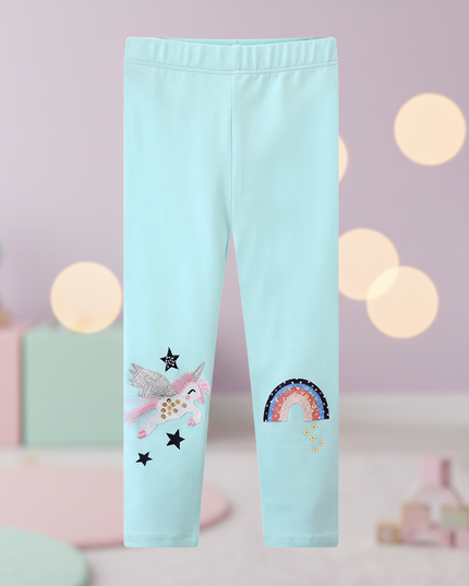 unicorn sequin leggings - lifestyle