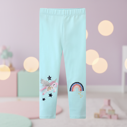 unicorn sequin leggings - lifestyle