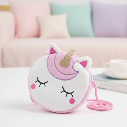 unicorn shaped purse - lifestyle