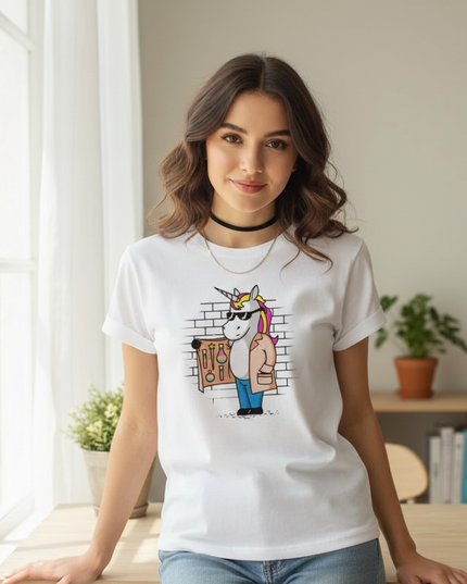 unicorn shirt adults - lifestyle