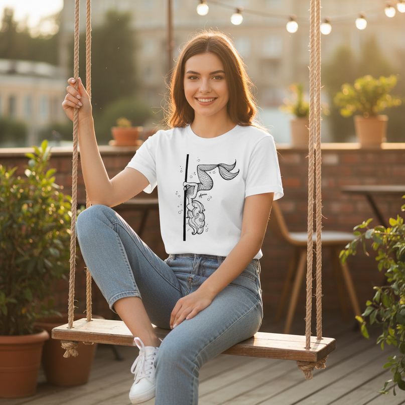 unicorn shirt coworker - in-use