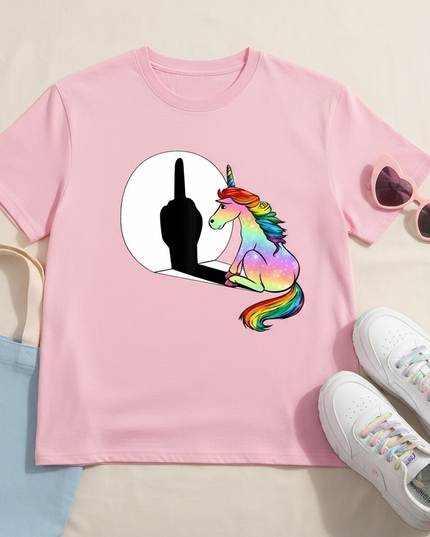unicorn shirt grandma - flat-lay
