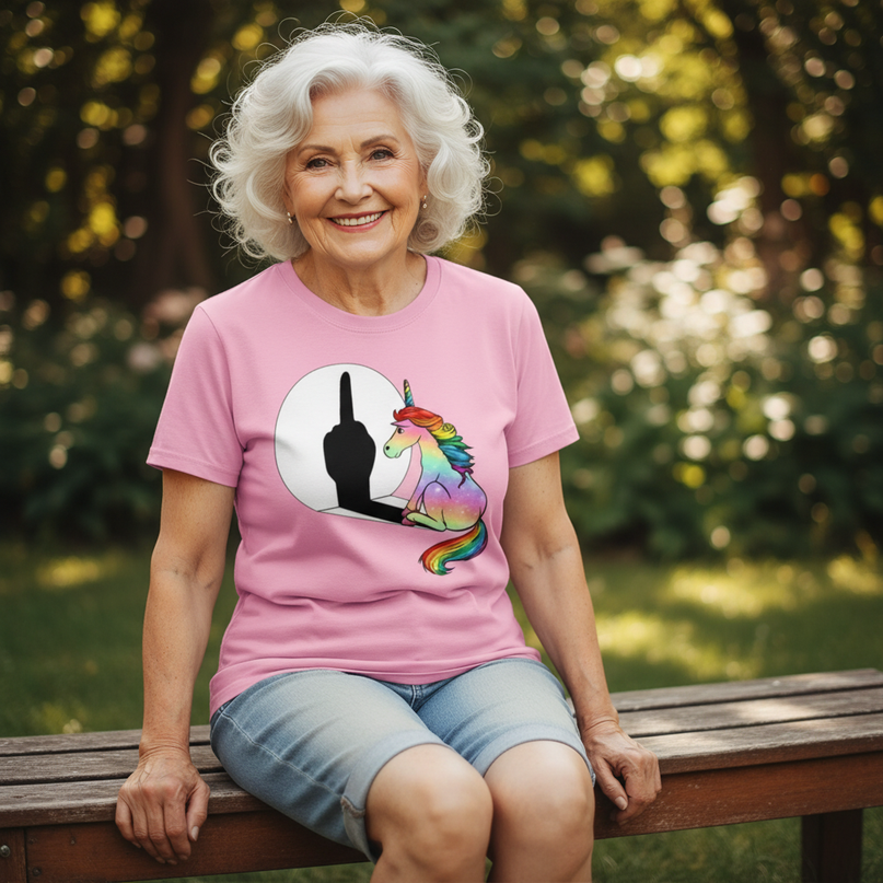 unicorn shirt grandma - lifestyle