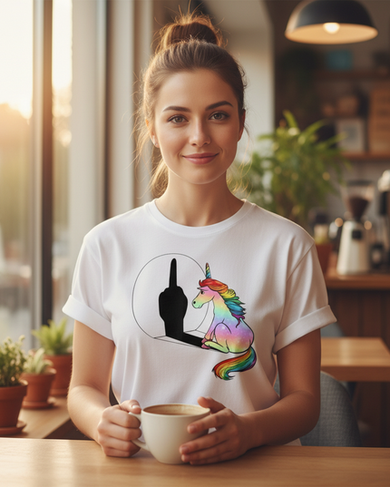 unicorn shirt nurse - in-use