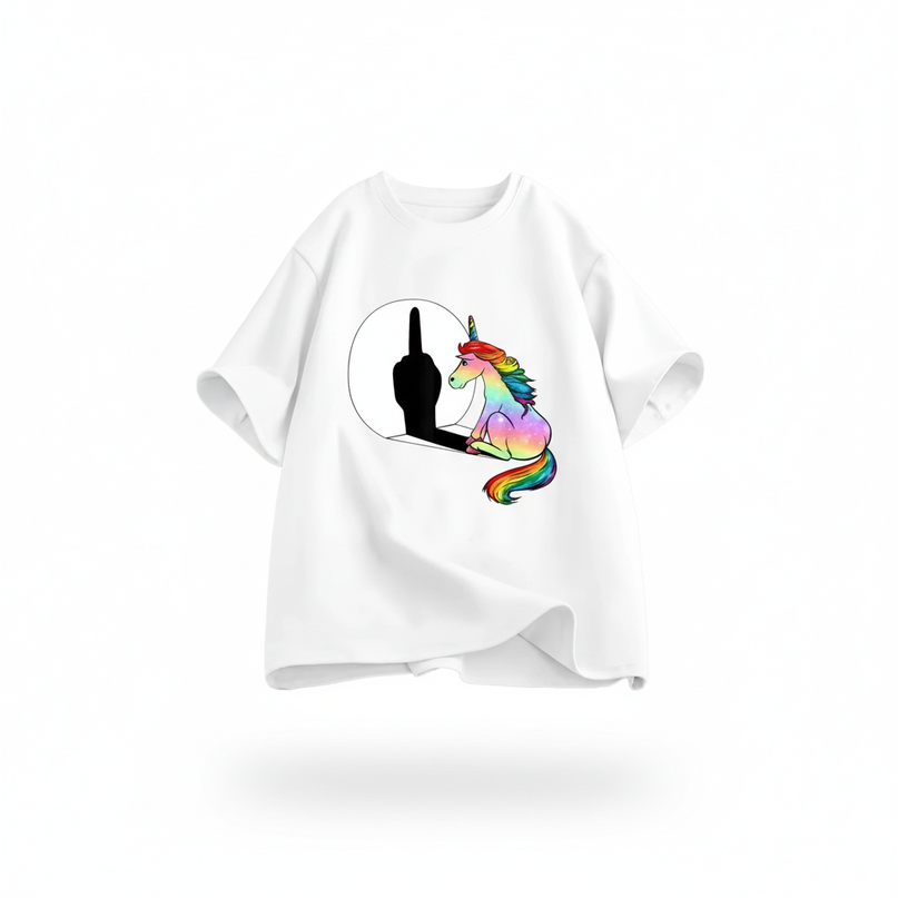 unicorn shirt nurse - white-bg