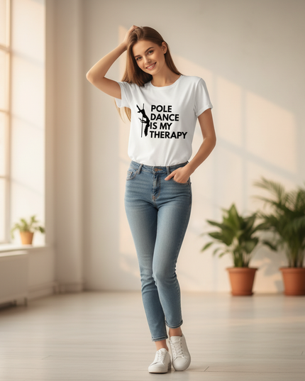 unicorn shirt tall - in-use