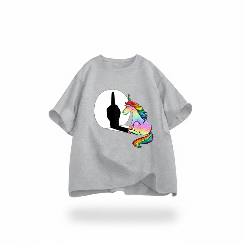 unicorn shirt teacher - white-bg