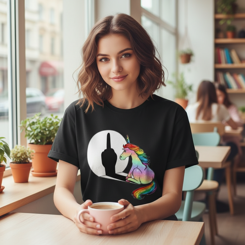 unicorn shirt teen - lifestyle