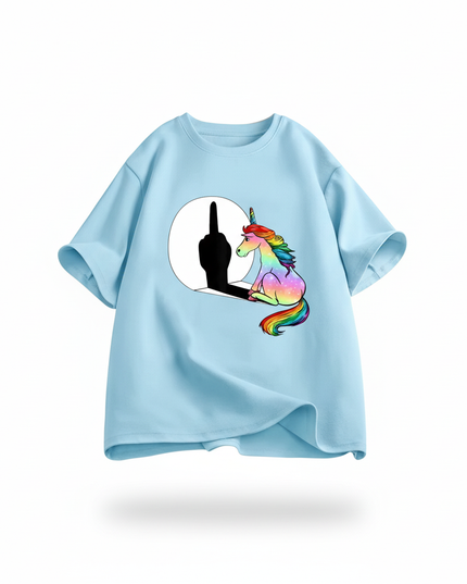 unicorn shirt toddler - white-bg