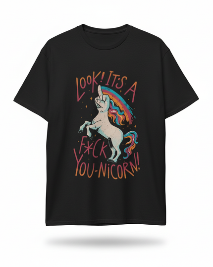unicorn shirt wife - white-bg