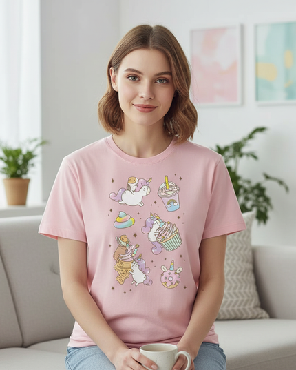 unicorn shirt women - lifestyle