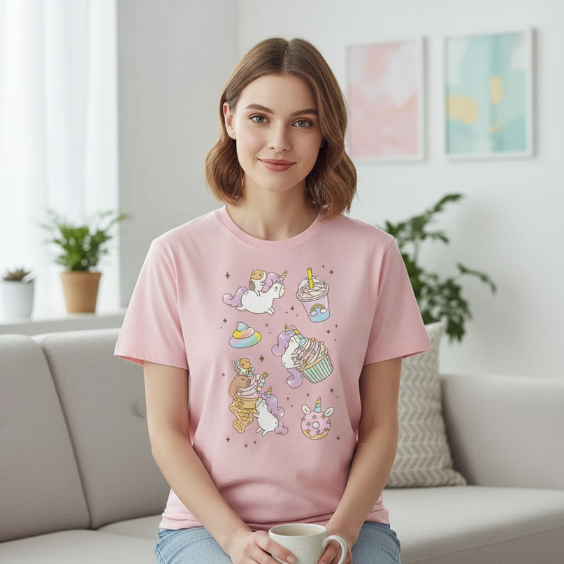 unicorn shirt women - lifestyle