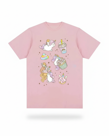 unicorn shirt women - white-bg