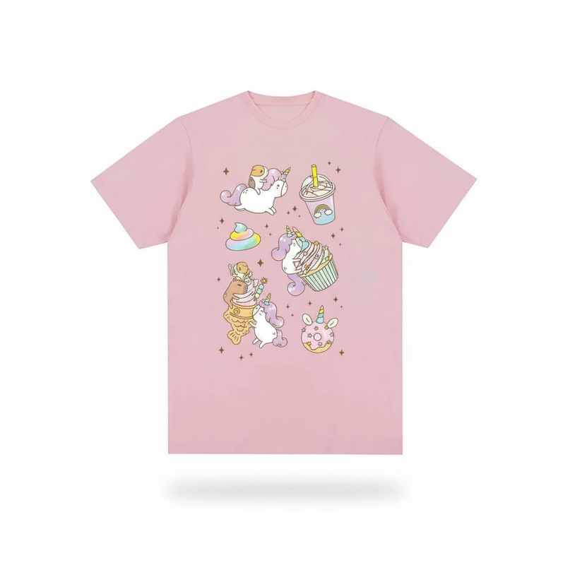 unicorn shirt women - white-bg