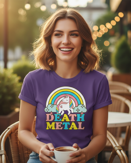 unicorn shirt womens - in-use