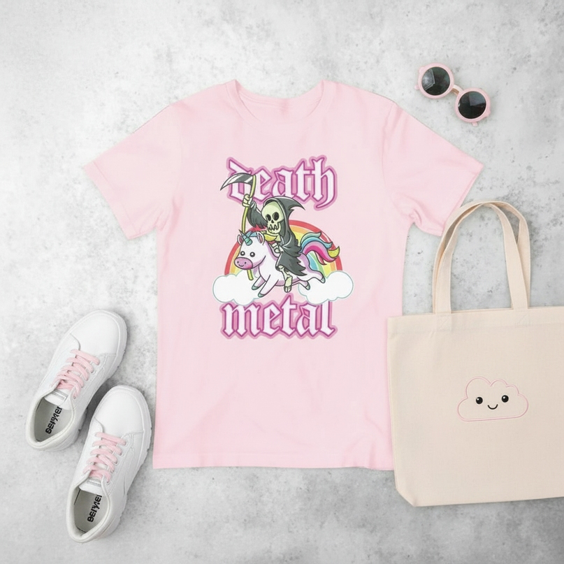 unicorn shirts birthday - flat-lay