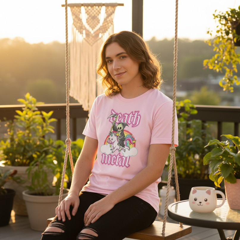 unicorn shirts birthday - in-use