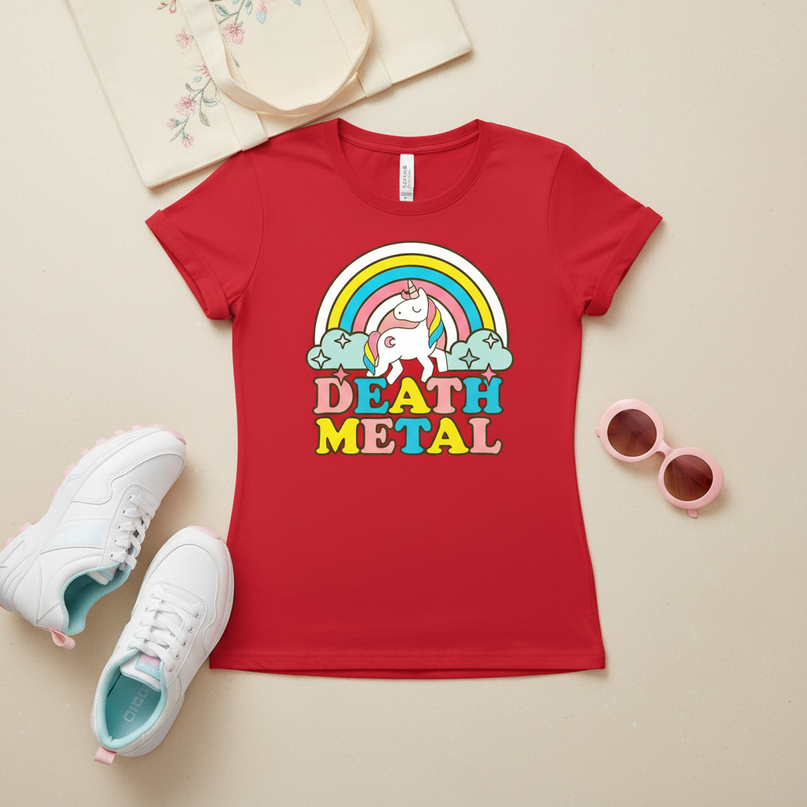 unicorn shirts women - flat-lay