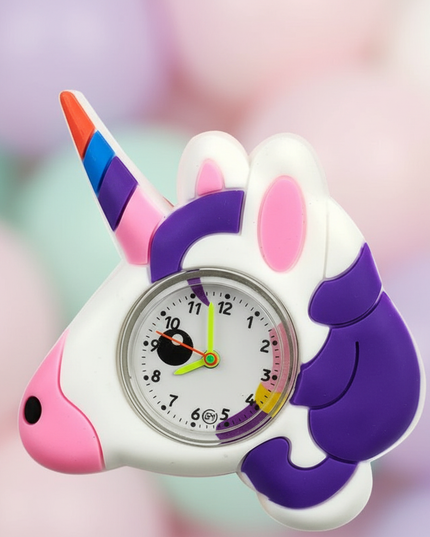 unicorn silicone watch - detail