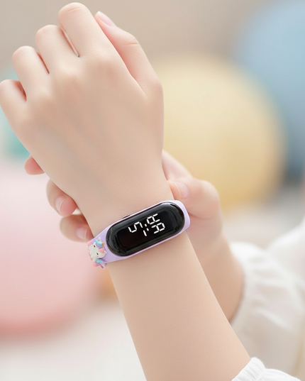 unicorn sitting watch - in-use